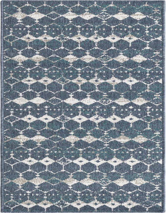 Detail image of 2' x 6' Easy-Clean Lattice Indoor / Outdoor Runner Rug