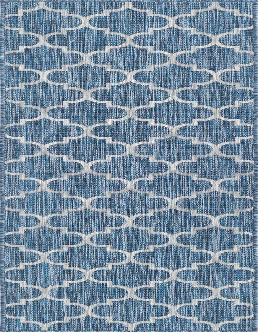 Detail image of 2' x 8' Easy-Clean Lattice Indoor / Outdoor Runner Rug