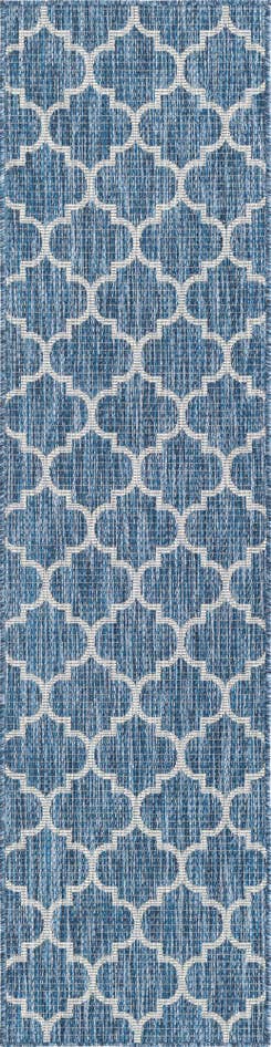 Detail image of 2' x 8' Easy-Clean Lattice Indoor / Outdoor Runner Rug