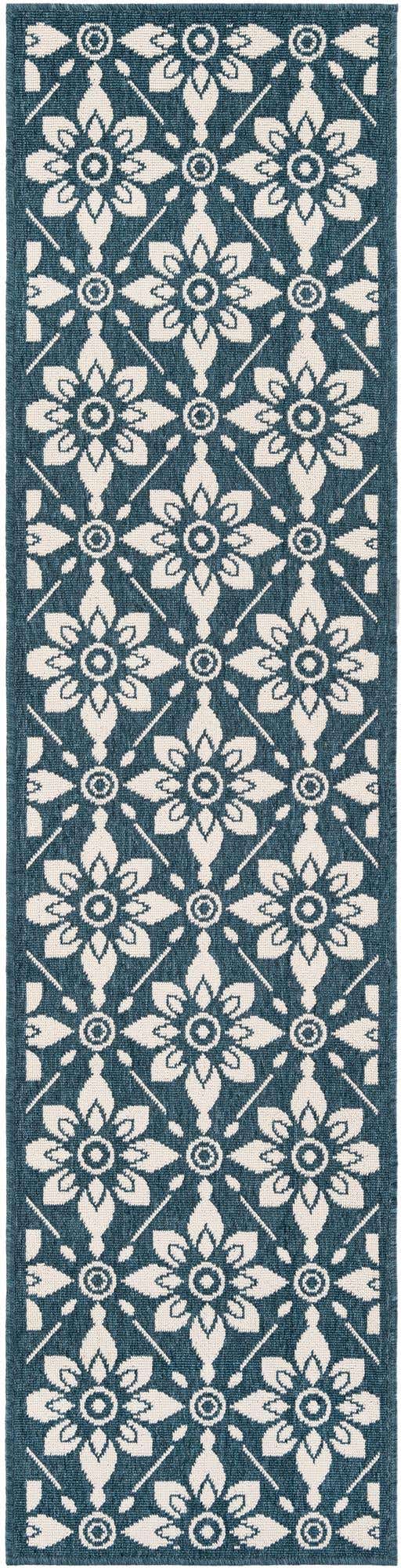 2' x 8' Easy-Clean Lattice Indoor / Outdoor Runner Rug