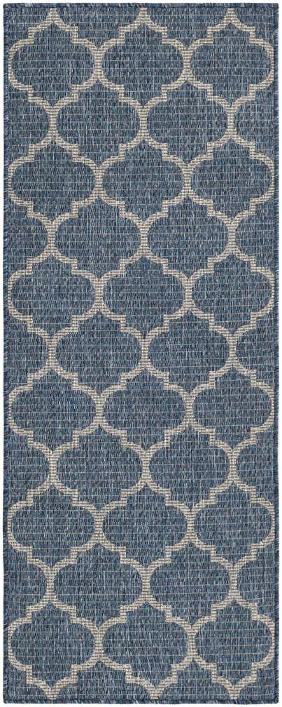 2' x 5' Easy-Clean Lattice Indoor / Outdoor Runner Rug