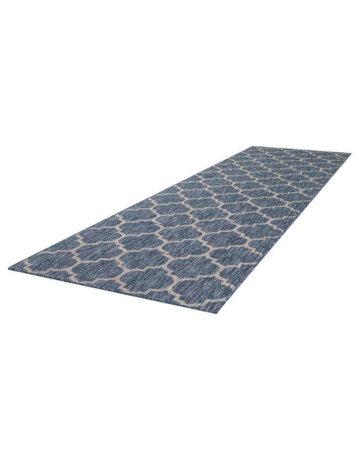 Detail image of 3' 5 x 12' Easy-Clean Lattice Indoor / Outdoor Runner Rug