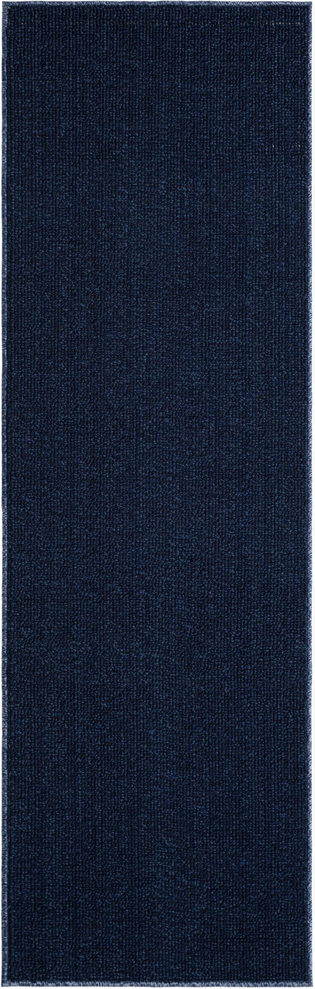 2' x 6' 1  Washable Solid Indoor / Outdoor Runner Rug