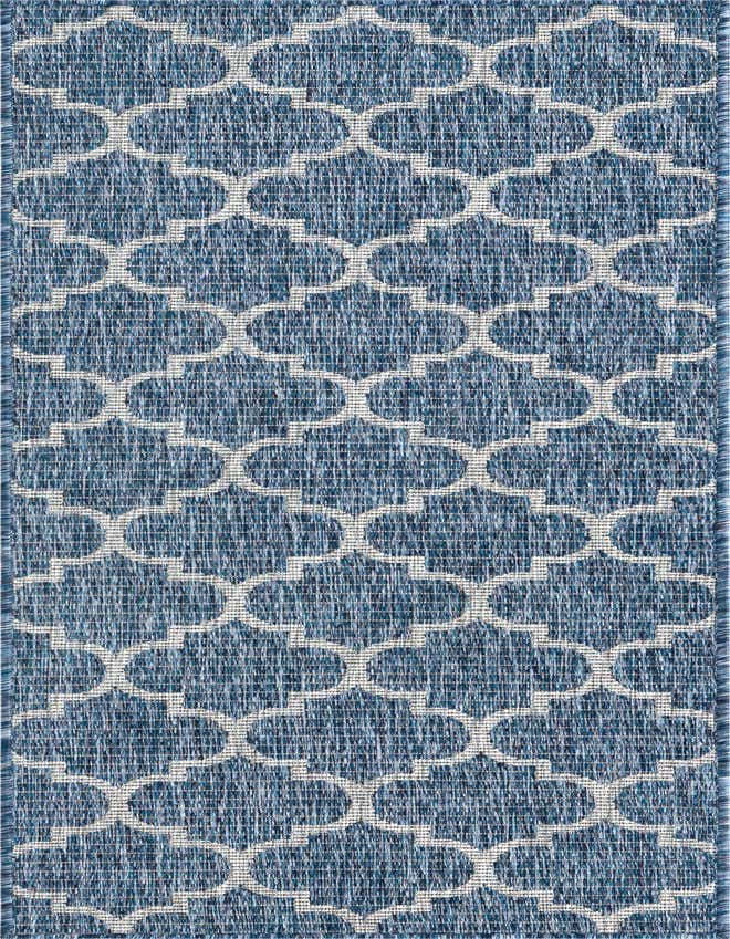 2' x 6' Easy-Clean Trellis Indoor / Outdoor Runner Rug