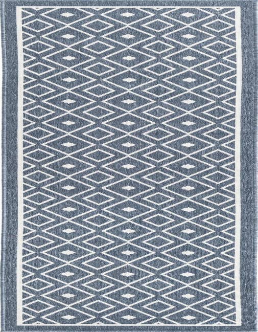 Detail image of 2' x 8' Easy-Clean Trellis Indoor / Outdoor Runner Rug