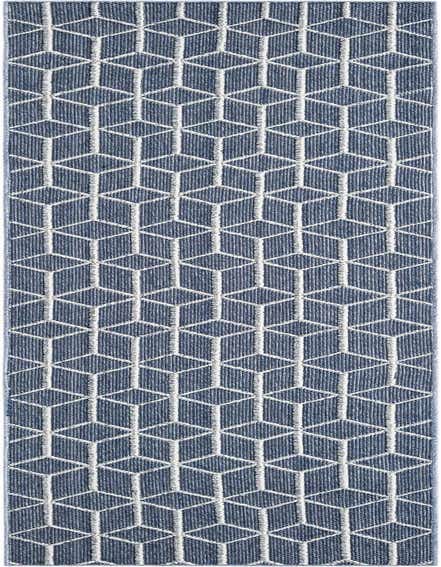 2' 7 x 12' Easy-Clean Trellis Indoor / Outdoor Runner Rug