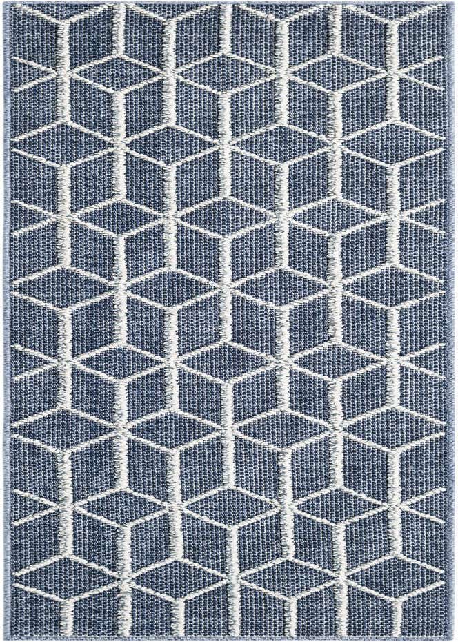 2' x 6' 1 Easy-Clean Trellis Indoor / Outdoor Runner Rug
