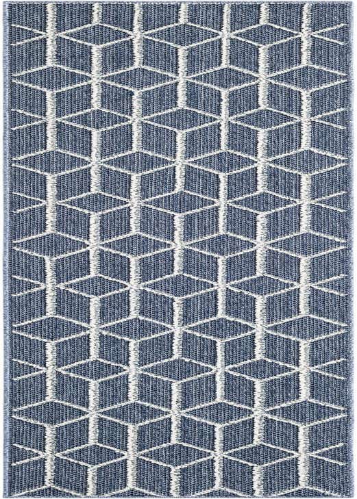2' x 8' Easy-Clean Trellis Indoor / Outdoor Runner Rug