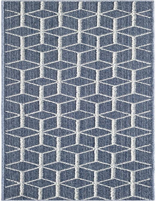 Detail image of 2' x 8' Easy-Clean Trellis Indoor / Outdoor Runner Rug