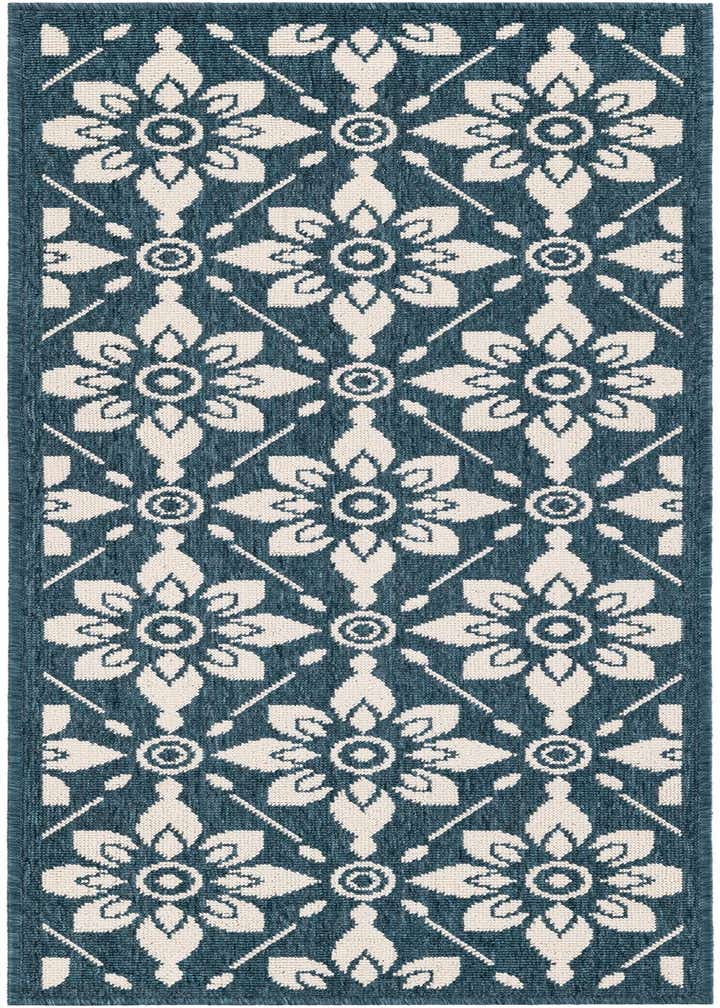 2' x 5' Easy-Clean Trellis Indoor / Outdoor Runner Rug