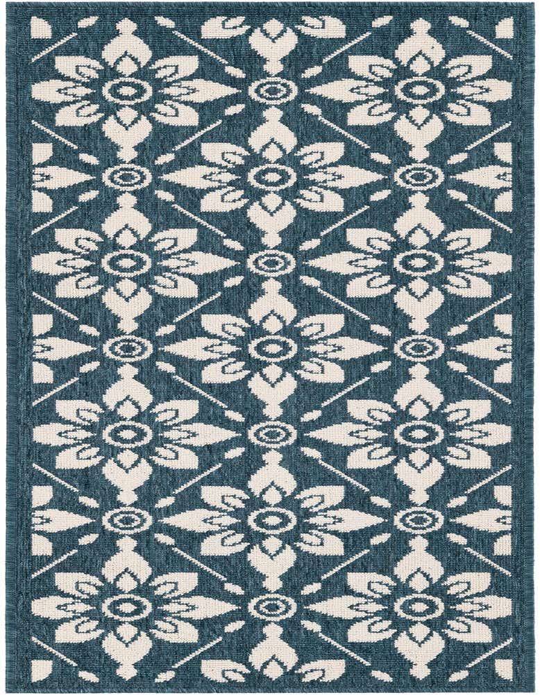 2' x 5' Easy-Clean Trellis Indoor / Outdoor Runner Rug