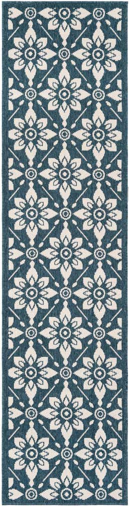 2' x 8' Easy-Clean Trellis Indoor / Outdoor Runner Rug