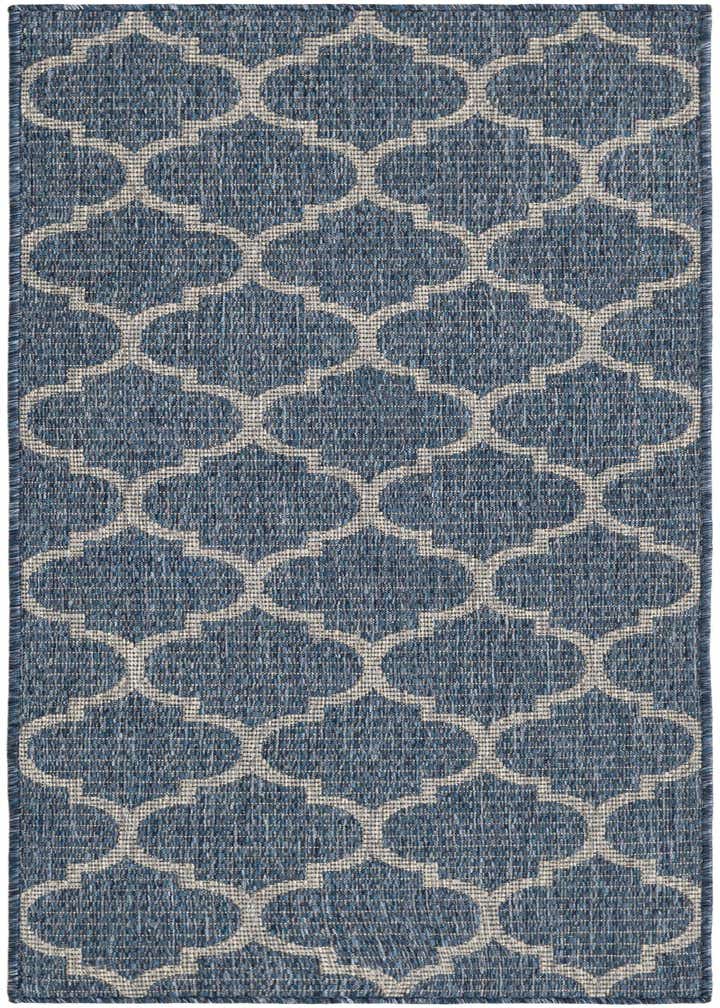 2' x 5' Easy-Clean Trellis Indoor / Outdoor Runner Rug