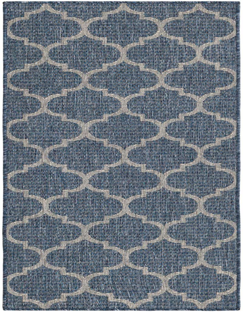 2' x 5' Easy-Clean Trellis Indoor / Outdoor Runner Rug
