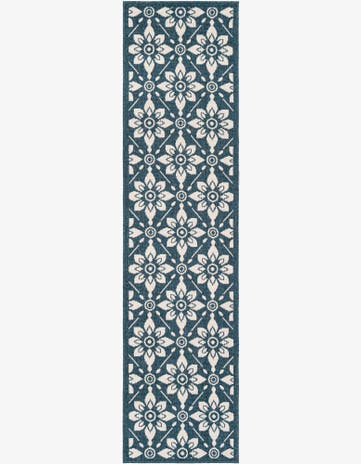 2' x 8' Easy-Clean Trellis Indoor / Outdoor Runner Rug