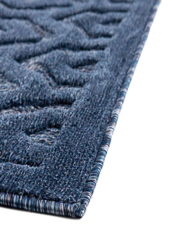 2' x 8' Easy-Clean Trellis Textured Indoor / Outdoor Runner Rug