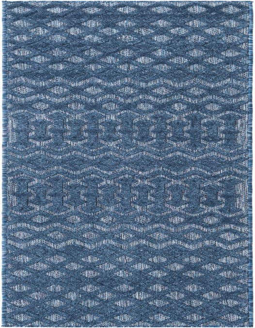 Detail image of 2' x 8' Easy-Clean Trellis Textured Indoor / Outdoor Runner Rug