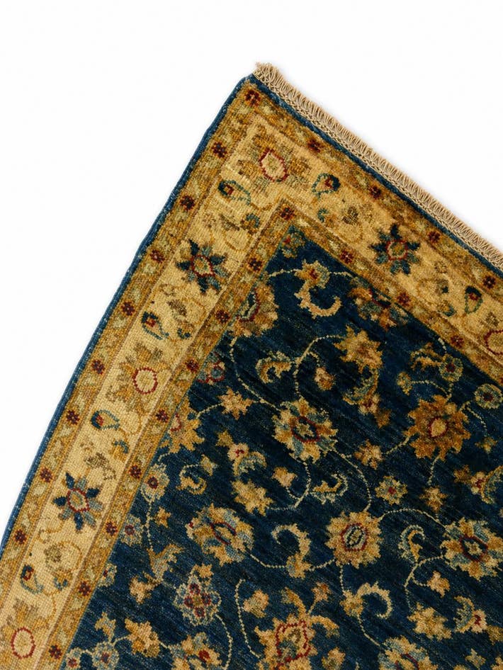 Detail image of 2' 10 x 17' 9 Hand Knotted Pershawar Ziegler Runner Rug
