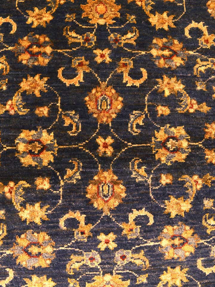 2' 10 x 17' 9 Hand Knotted Pershawar Ziegler Runner Rug