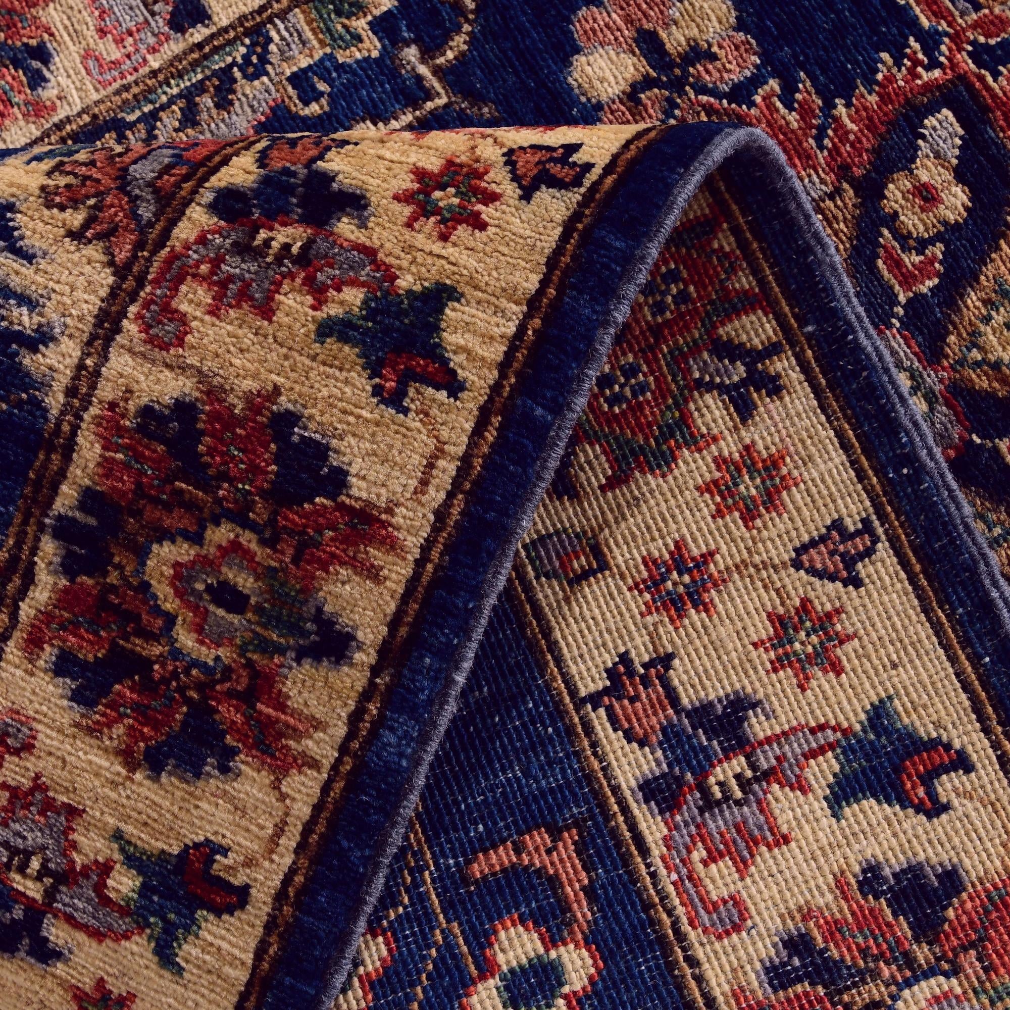 2' 7 x 9' 5 Hand Knotted Peshawar Ziegler Runner Rug