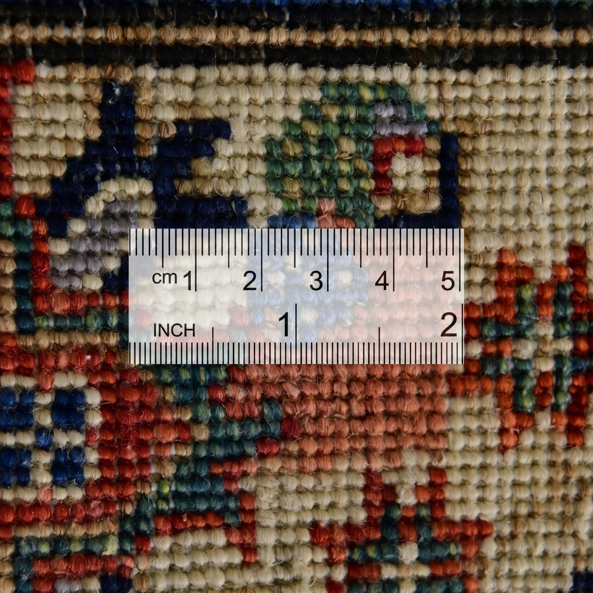 2' 7 x 9' 5 Hand Knotted Peshawar Ziegler Runner Rug