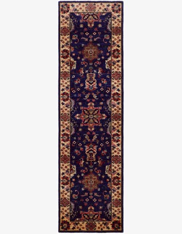 2' 7 x 9' 5 Hand Knotted Peshawar Ziegler Runner Rug