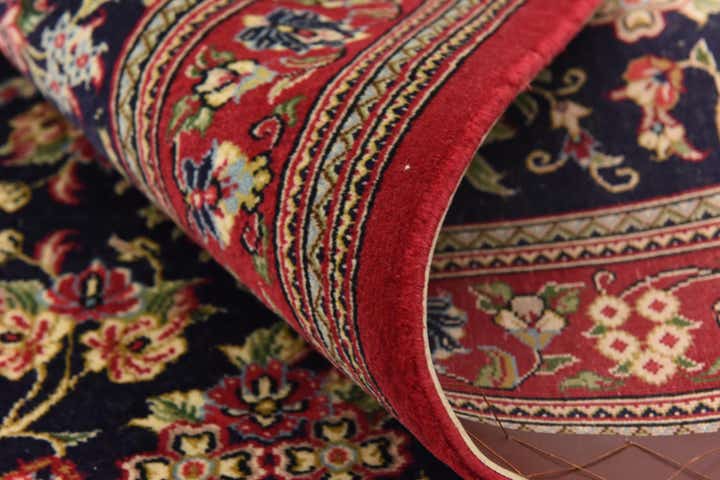 2' 7 x 16' 2 Hand Knotted Qom Persian Wool Runner Rug