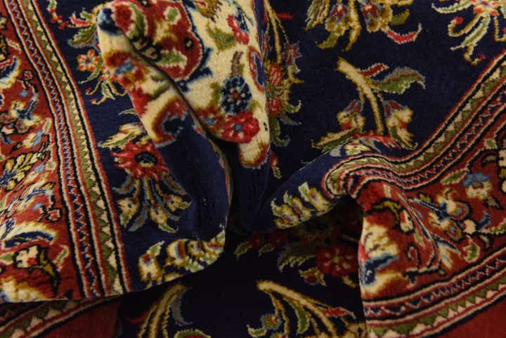 2' 11 x 20' 8 Hand Knotted Qom Persian Runner Rug