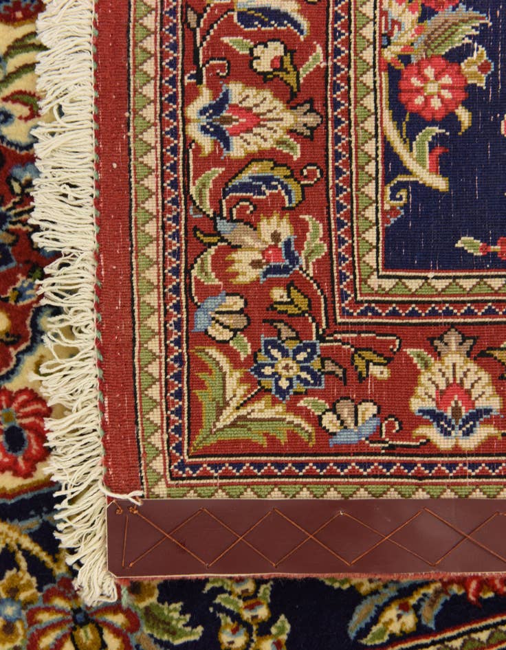 Detail image of 2' 11 x 20' 8 Hand Knotted Qom Persian Runner Rug