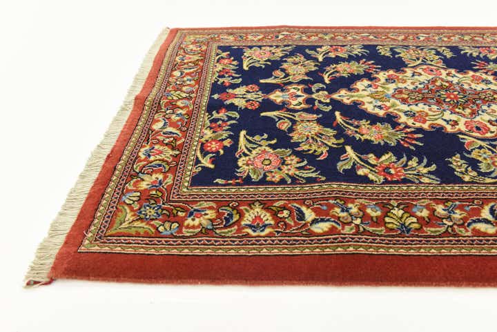 2' 11 x 20' 8 Hand Knotted Qom Persian Runner Rug