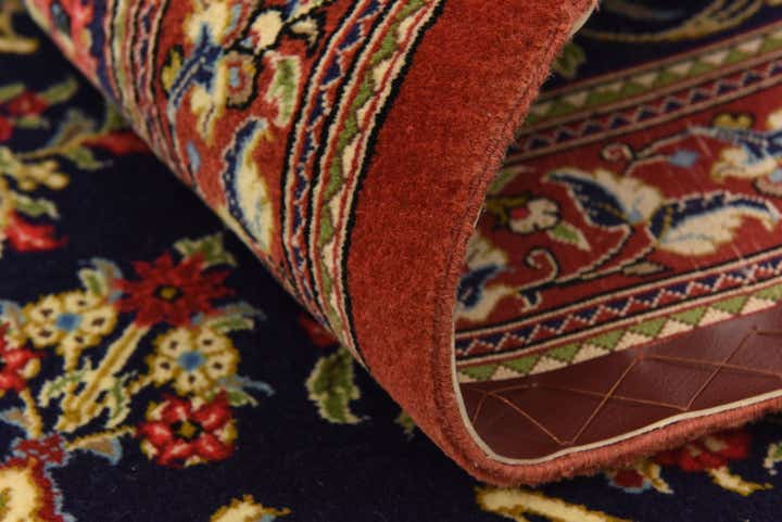 2' 11 x 20' 8 Hand Knotted Qom Persian Runner Rug