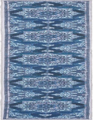 Detail image of 2' x 13' Washable Renaissance Runner Rug