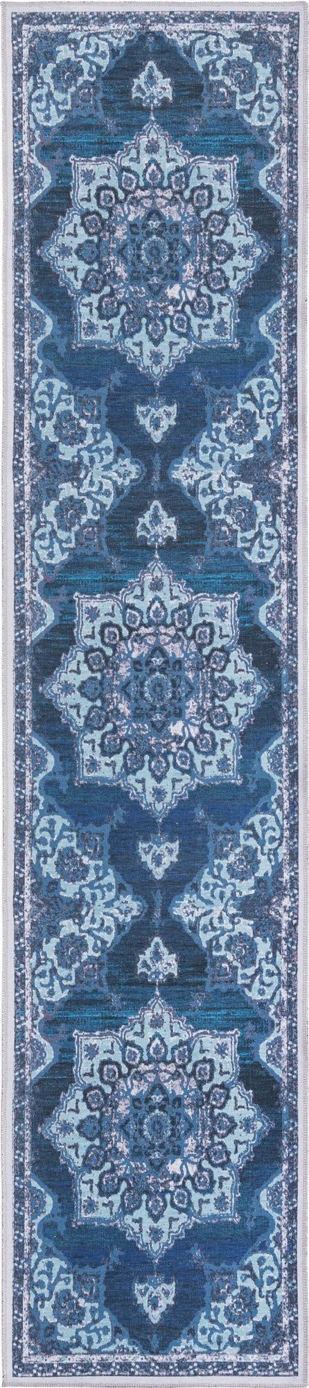 Primary image 2' 7 x 12'  Washable Renaissance Runner Rug