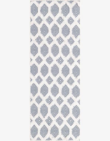 Navy Blue Sabrina Soto Casa Havana Runner Rug