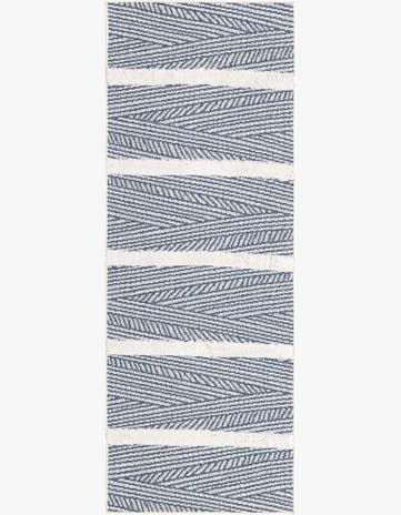 Navy Blue Sabrina Soto Casa Madrid Runner Rug