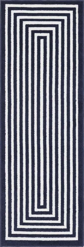 2' x 6' Easy-Clean Sabrina Soto Prescott Indoor / Outdoor Runner Rug