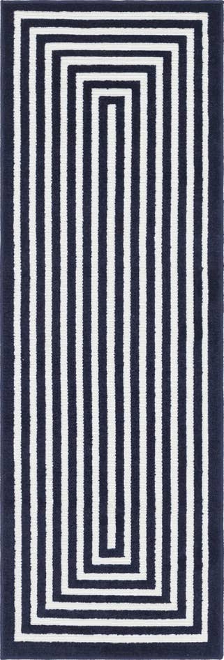 Detail image of 2' x 6' Easy-Clean Sabrina Soto Prescott Indoor / Outdoor Runner Rug