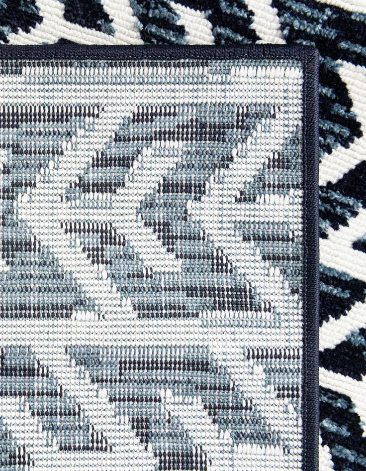 Detail image of 2' x 8'  Washable Sabrina Soto Aston Indoor / Outdoor Runner Rug