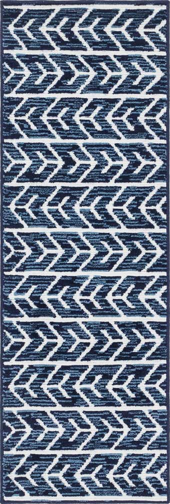 2' x 6' Easy-Clean Sabrina Soto Aston Indoor / Outdoor Runner Rug
