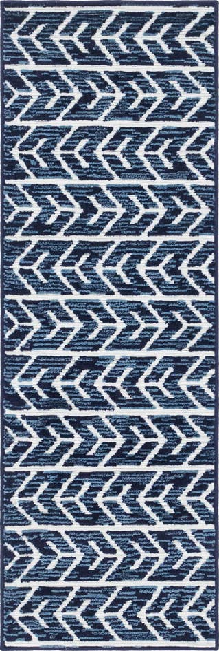 Detail image of 2' x 6' Easy-Clean Sabrina Soto Aston Indoor / Outdoor Runner Rug