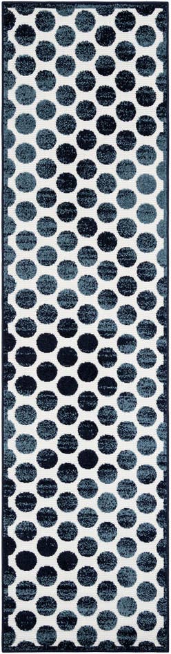 Detail image of 2' 7 x 10' Easy-Clean Sabrina Soto Indoor / Outdoor Runner Rug