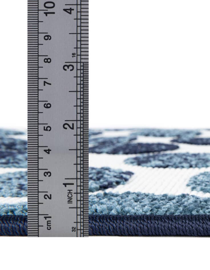 Detail image of 2' x 8'  Washable Sabrina Soto Indoor / Outdoor Runner Rug