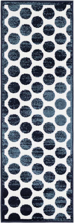 Detail image of 2' x 6' Easy-Clean Sabrina Soto Indoor / Outdoor Runner Rug