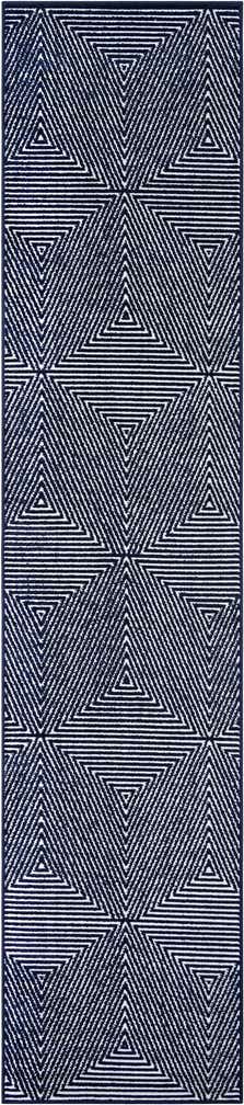 2' 7 x 12' Easy-Clean Sabrina Soto Indoor / Outdoor Runner Rug