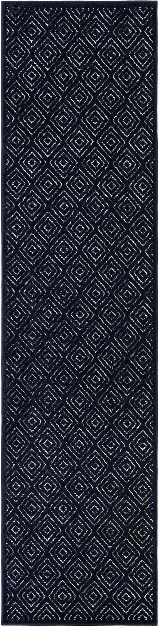 Primary image 2' 7 x 10'  Washable Sabrina Soto Indoor / Outdoor Runner Rug