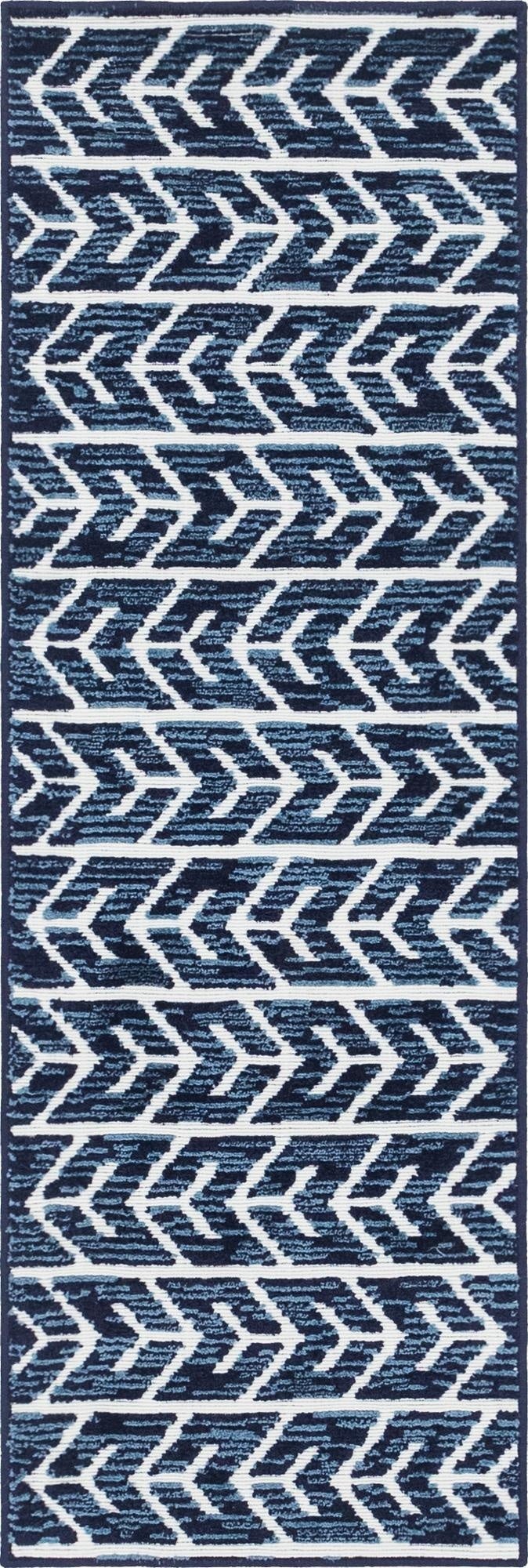 2' x 6'  Washable Sabrina Soto Aston Indoor / Outdoor Runner Rug