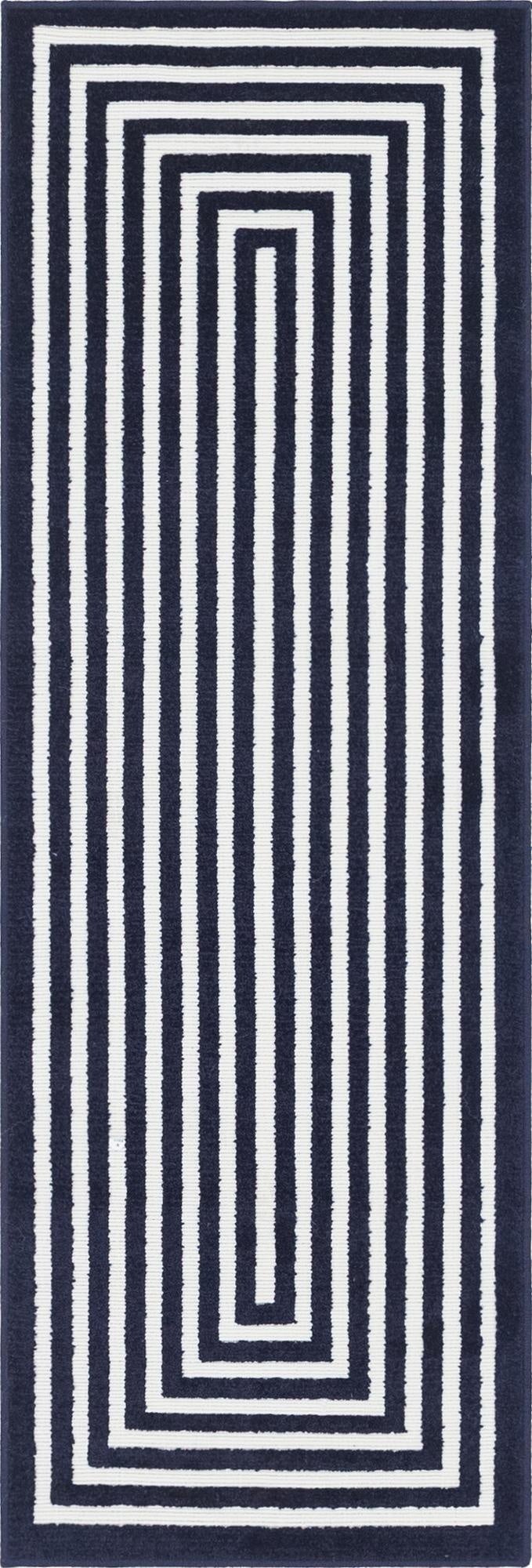 2' x 6'  Washable Sabrina Soto Prescott Indoor / Outdoor Runner Rug