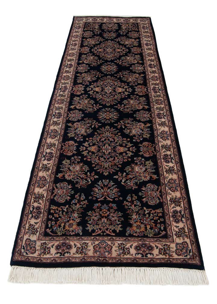 3' x 9' 7 Hand Knotted Sarough Wool Runner Rug