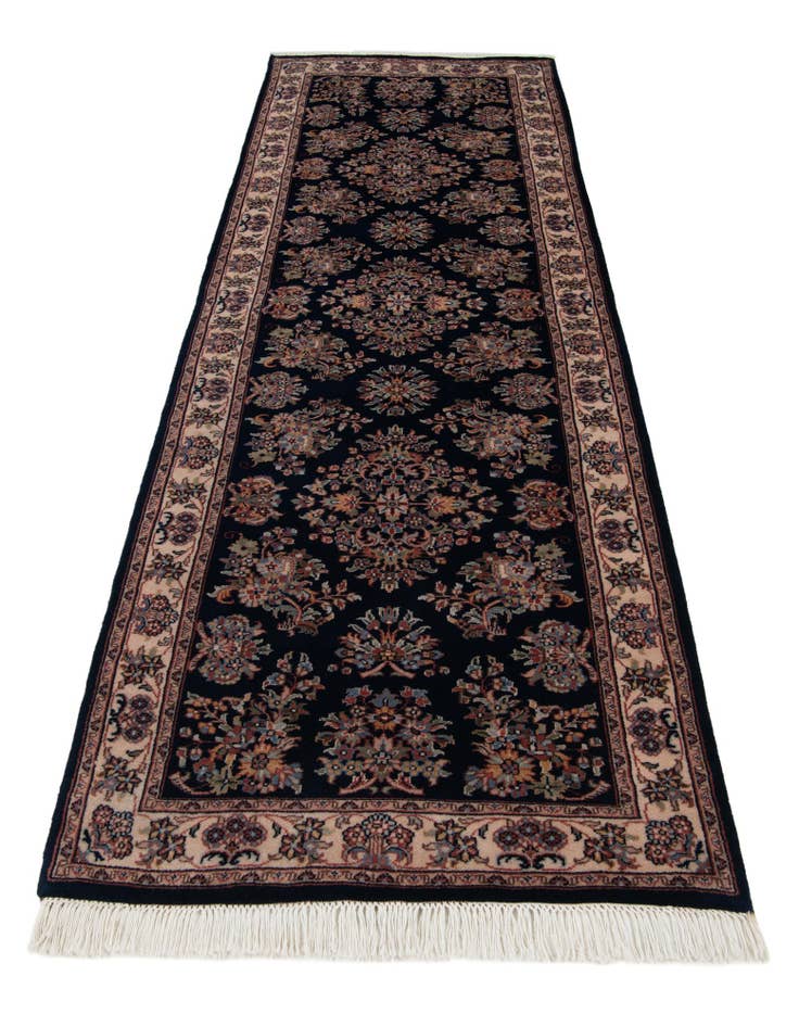 Detail image of 3' x 9' 7 Hand Knotted Sarough Wool Runner Rug