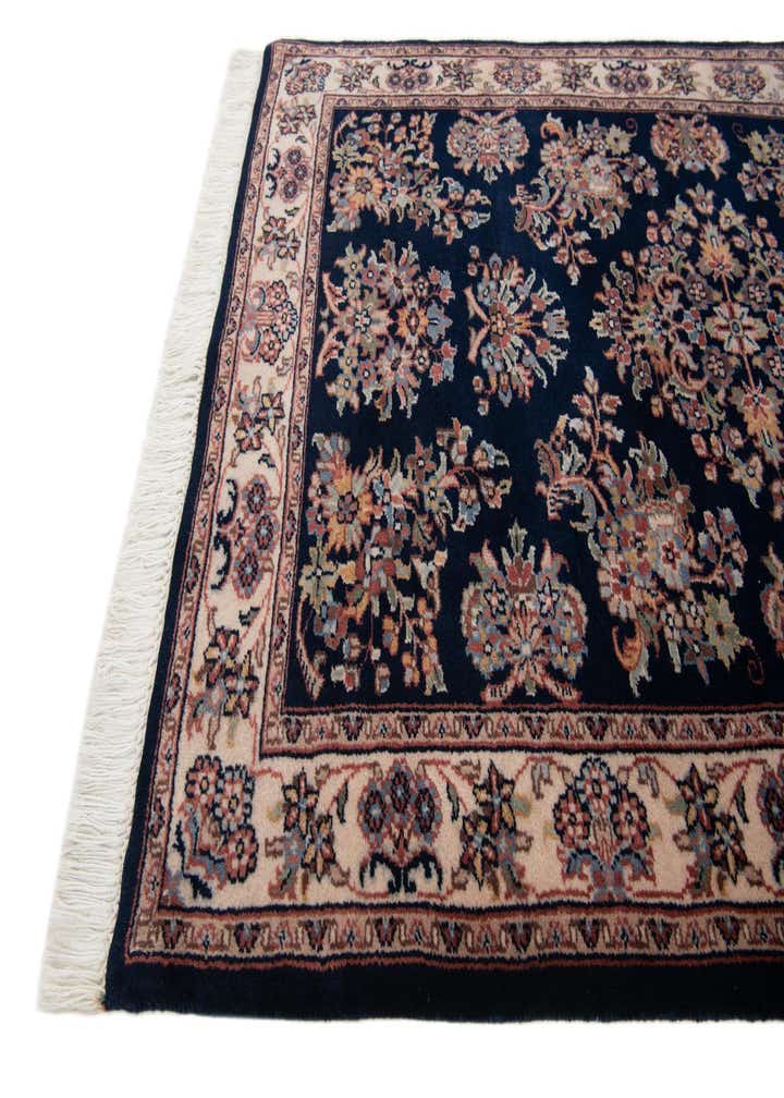 3' x 9' 7 Hand Knotted Sarough Wool Runner Rug